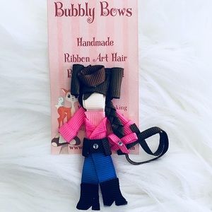 Girls Cowgirl hair clip NEW